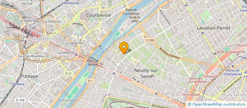 localisation de l'entreprise SCI COURSON-MONTEILL à NEUILLY-SUR-SEINE