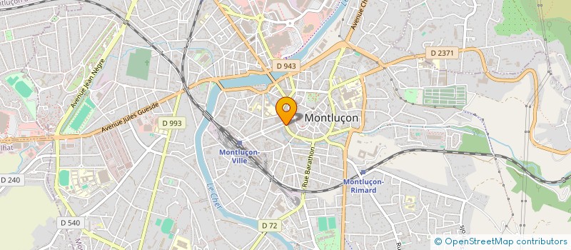 localisation de l'entreprise SCI COURT à MONTLUCON