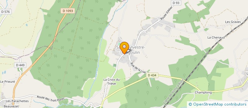 localisation de l'entreprise SCI COURTADON  SAINT-SYLVESTRE-PRAGOULIN