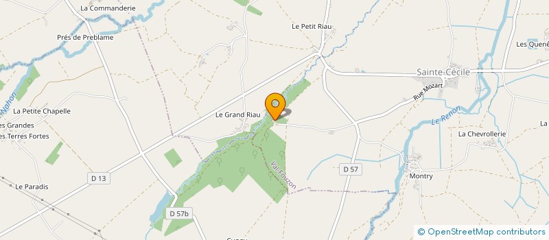 localisation de l'entreprise SCI COURTES à VAL-FOUZON