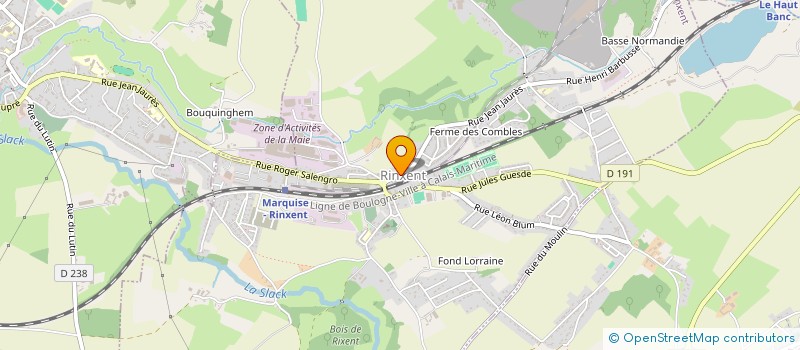 localisation de l'entreprise SCI COURTIL A CLOQUES  RETY