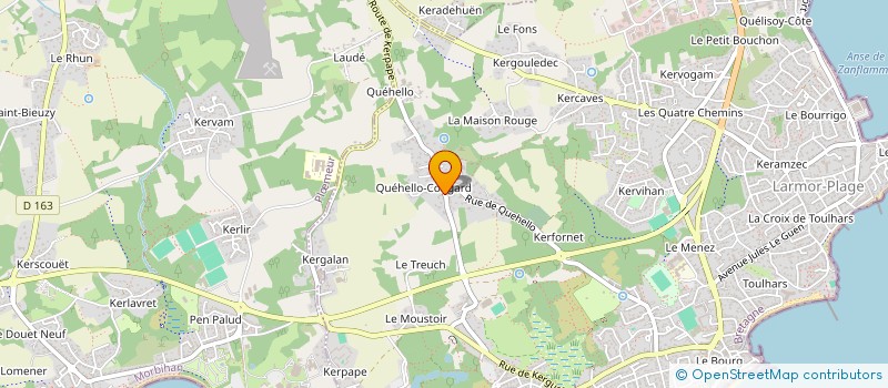 localisation de l'entreprise SCI COURTILLAT  LARMOR-PLAGE