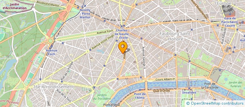 localisation de l'entreprise SCI COURTILLERAIES ILOT IV  PARIS