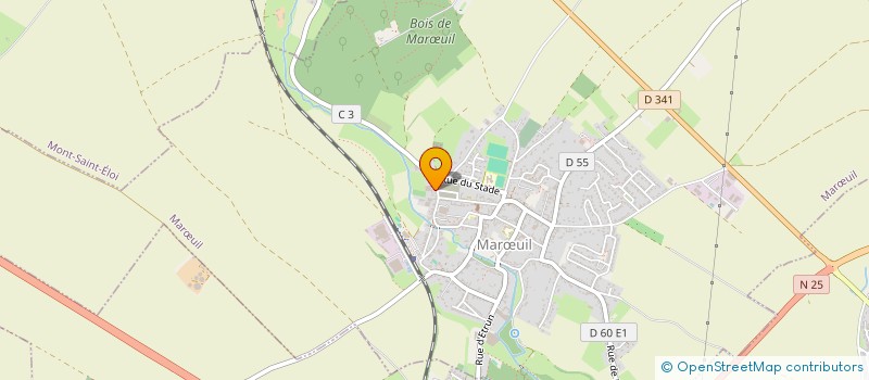 localisation de l'entreprise SCI COURTILS  MARUIL