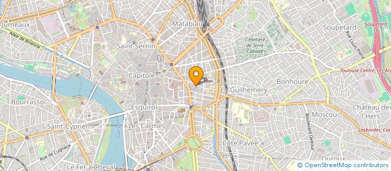 localisation de l'entreprise SCI COURTIN-ESCANDEL à TOULOUSE