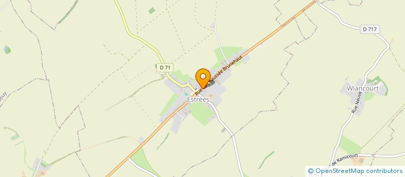 localisation de l'entreprise SCI COURTOIS  ESTREES