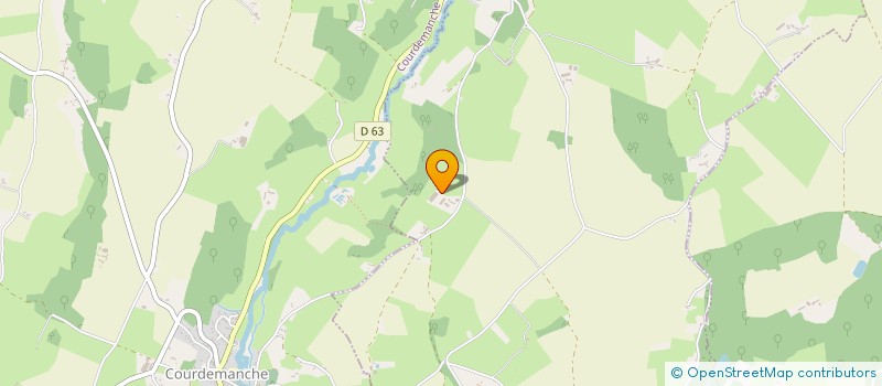 localisation de l'entreprise SCI COURTOUX  SAINT GEORGES DE LA COUEE