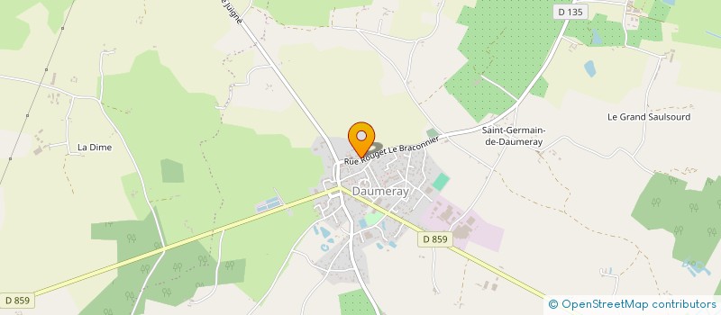 localisation de l'entreprise SCI COUSIN  MORANNES SUR SARTHE-DAUMERAY