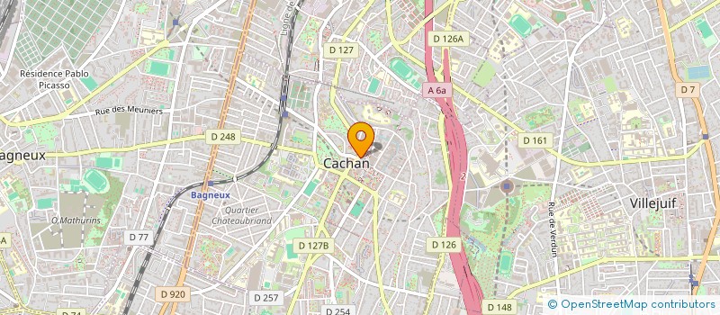 localisation de l'entreprise SCI COUSIN DE MERICOURT  L'HAY-LES-ROSES