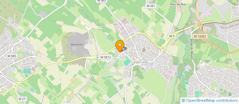 localisation de l'entreprise SCI COUSINS  LAVERUNE