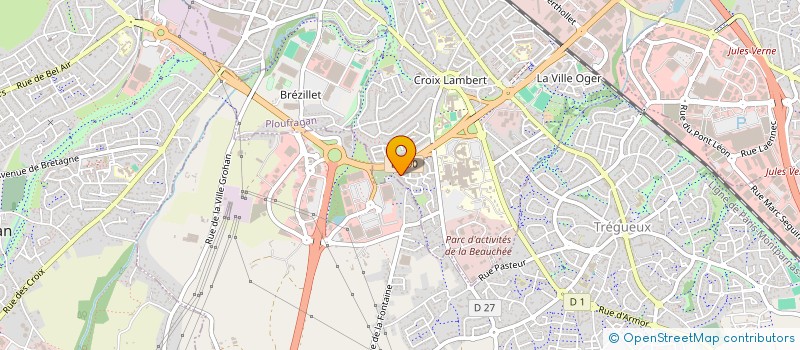 localisation de l'entreprise SCI COUSINS COUSINE à SAINT-BRIEUC