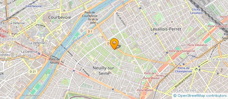 localisation de l'entreprise SCI COUSTE à NEUILLY-SUR-SEINE