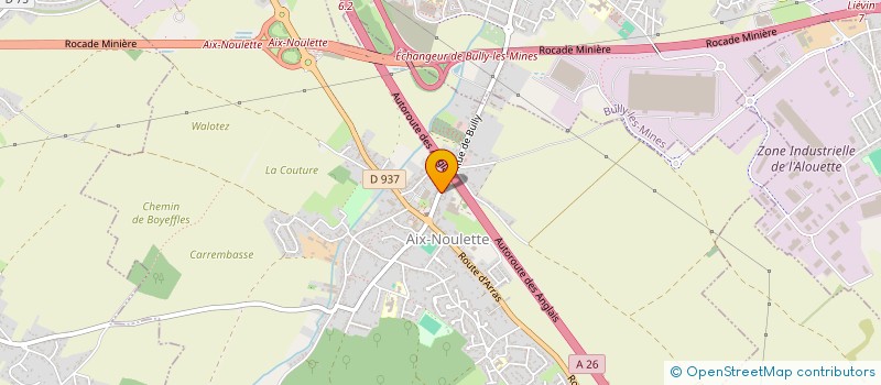 localisation de l'entreprise SCI COUSTENOBLE LEBRUN  AIX-NOULETTE