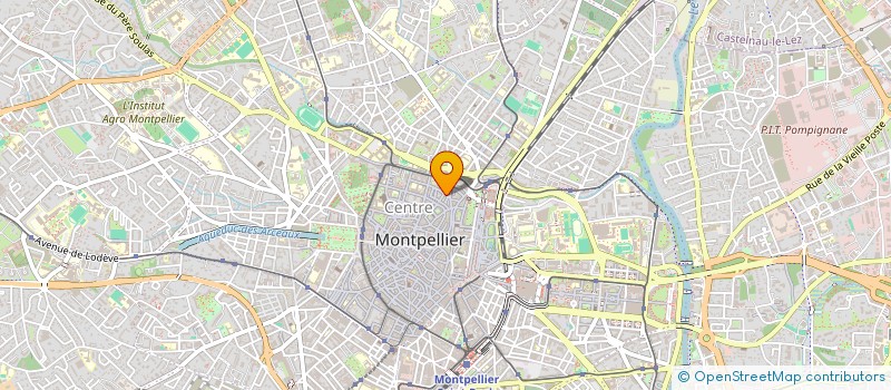 localisation de l'entreprise SCI COUSTOU à MONTPELLIER