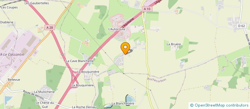 localisation de l'entreprise SCI COUTARD IMMO  MONNAIE