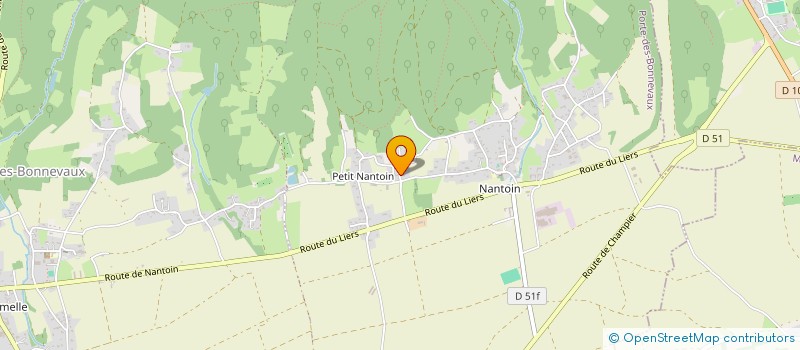 localisation de l'entreprise SCI COUTCOUT  PORTE-DES-BONNEVAUX