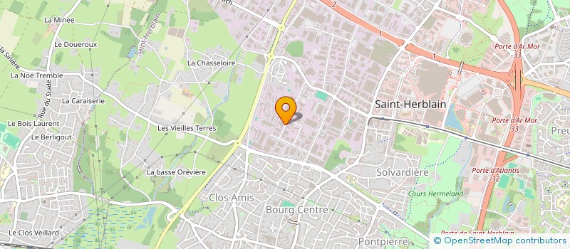 localisation de l'entreprise SCI COUTELIER  SAINT-HERBLAIN