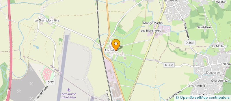 localisation de l'entreprise SCI COUTELIEU à AMBRONAY