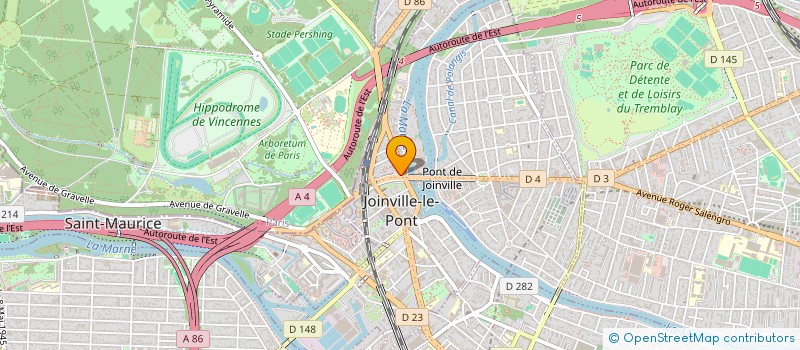 localisation de l'entreprise SCI COUTISSON à JOINVILLE-LE-PONT
