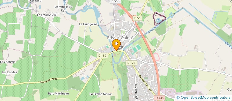 localisation de l'entreprise SCI COUTOLLEAU FHA  LES GARENNES SUR LOIRE