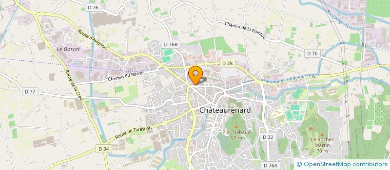 localisation de l'entreprise SCI COUTOULY QUES à CHATEAURENARD