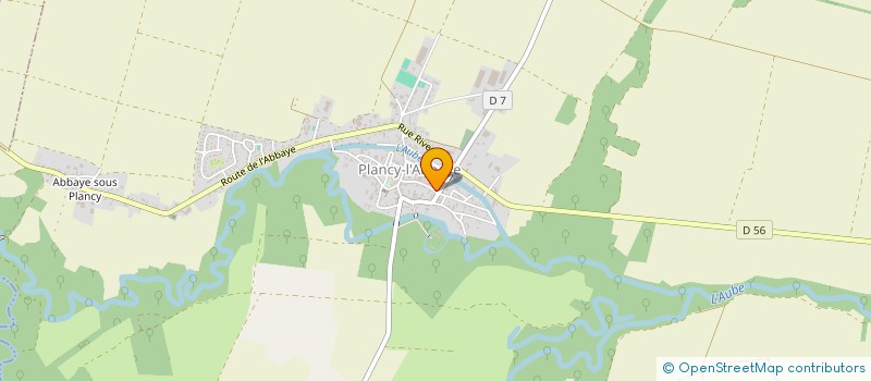 localisation de l'entreprise SCI COUTROT ROZOY  PLANCY-L'ABBAYE