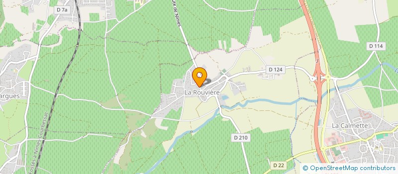 localisation de l'entreprise SCI COUTURE  LA ROUVIERE