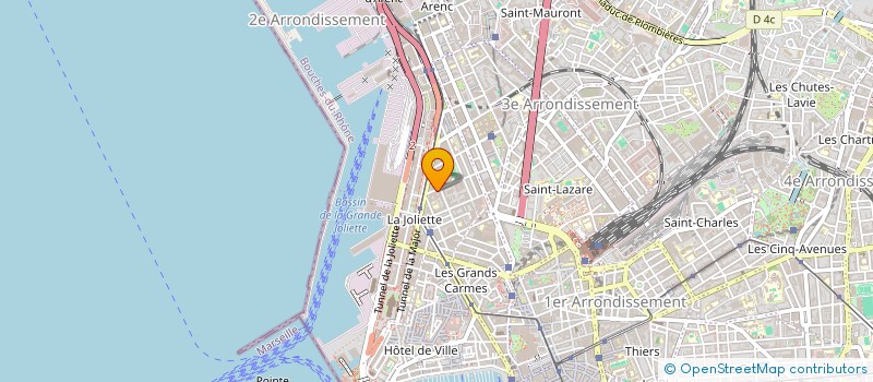 localisation de l'entreprise SCI COUTURIER HU à MARSEILLE