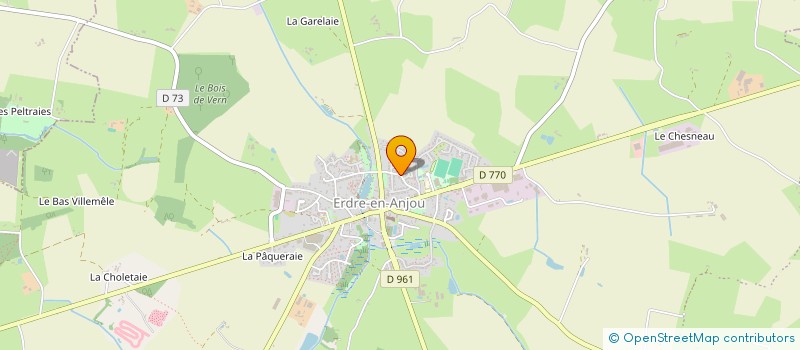 localisation de l'entreprise SCI COUTY LERAY  ERDRE-EN-ANJOU