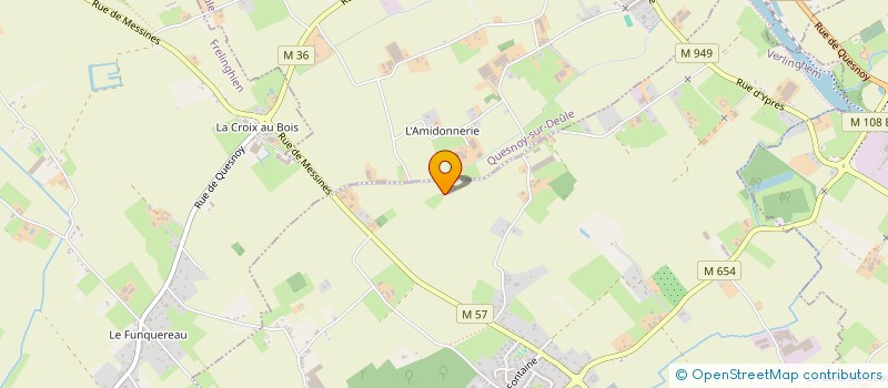 localisation de l'entreprise SCI COUVREUR  VERLINGHEM