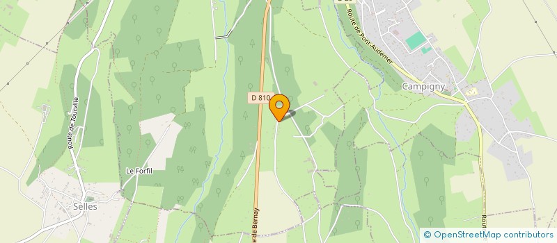 localisation de l'entreprise SCI COUY PERE ET FILS à PONT-AUDEMER