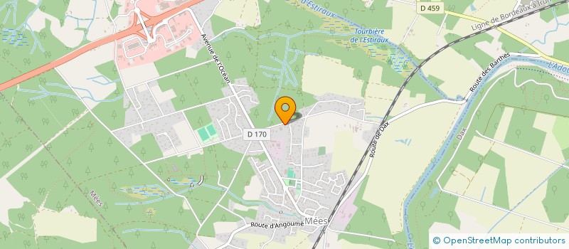 localisation de l'entreprise SCI COUZINOU  MEES