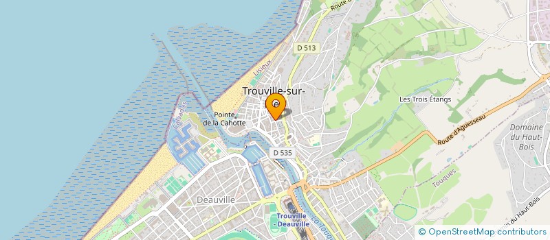 localisation de l'entreprise SCI COVIFIMA à TROUVILLE-SUR-MER