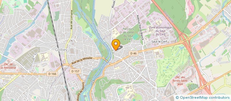 localisation de l'entreprise SCI COVILHA à EPINAL