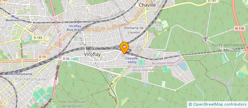 localisation de l'entreprise SCI COWBOY BEBOP  VIROFLAY