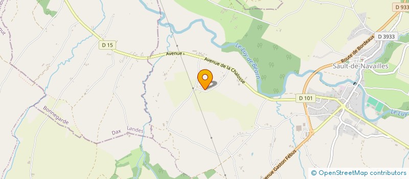 localisation de l'entreprise SCI COY  SAULT-DE-NAVAILLES