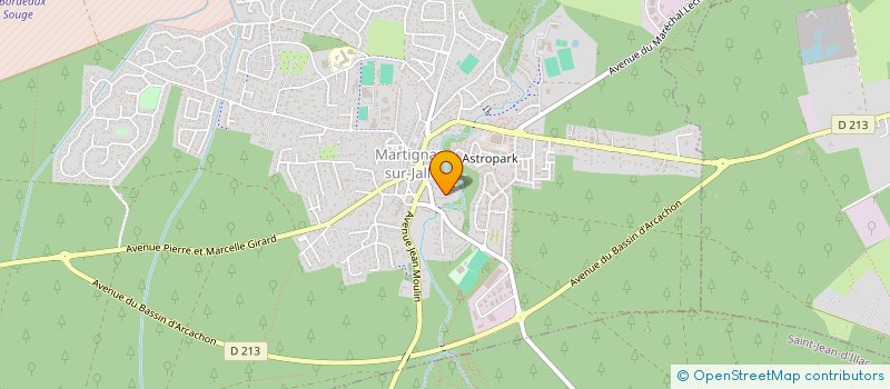 localisation de l'entreprise SCI COYETTE  MARTIGNAS-SUR-JALLE