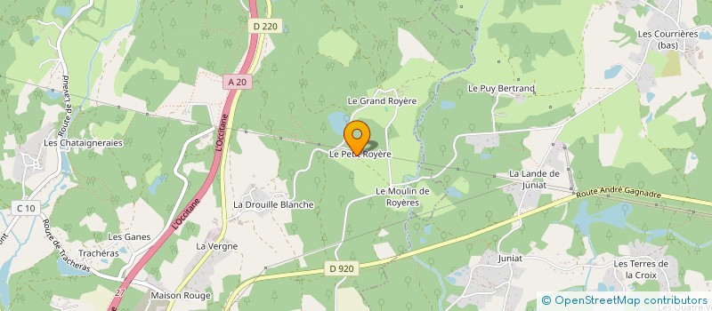 localisation de l'entreprise SCI COYOTTE à BONNAC-LA-COTE