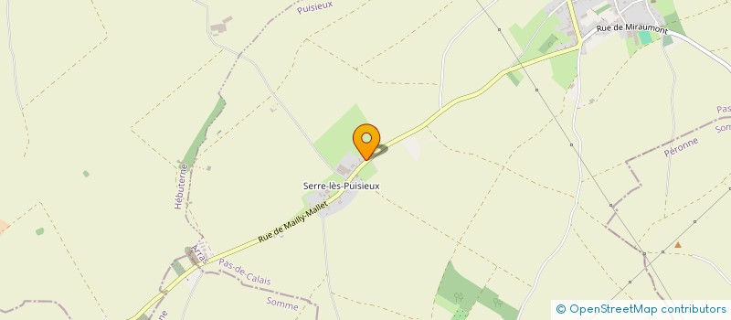 localisation de l'entreprise SCI COYOTTE  PUISIEUX