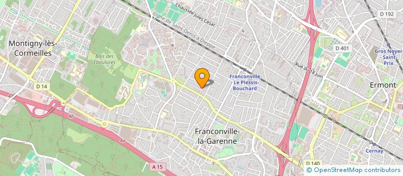 localisation de l'entreprise SCI COZMA INVEST  FRANCONVILLE