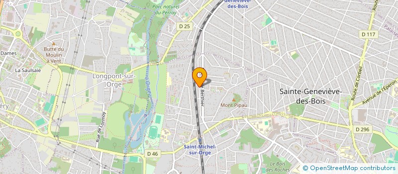 localisation de l'entreprise SCI COZMA MILO  SAINT-MICHEL-SUR-ORGE