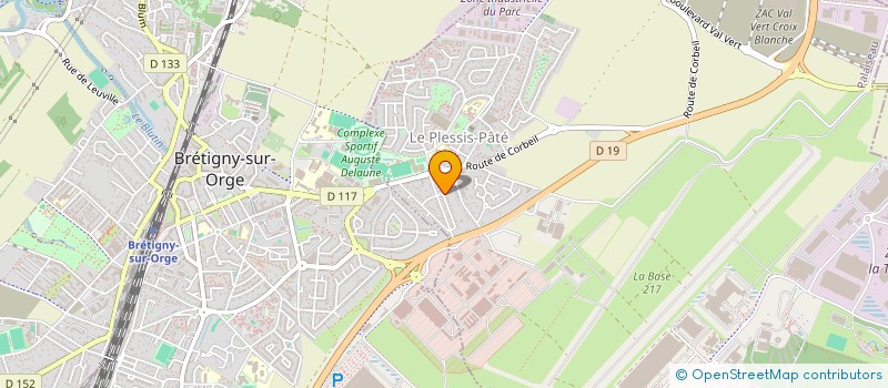 localisation de l'entreprise SCI COZY  LE PLESSIS-PATE