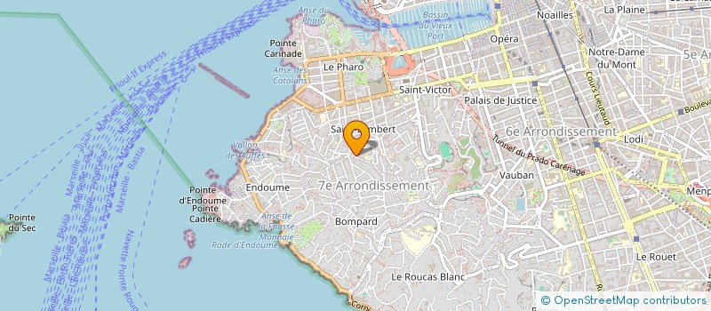 localisation de l'entreprise SCI COZZANO à MARSEILLE