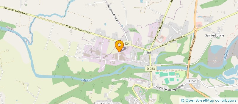localisation de l'entreprise SCI COZZOLINO à SAINT-SEVER