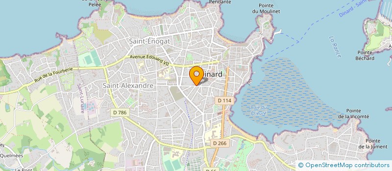 localisation de l'entreprise SCI CP  SAINT-BRIAC-SUR-MER