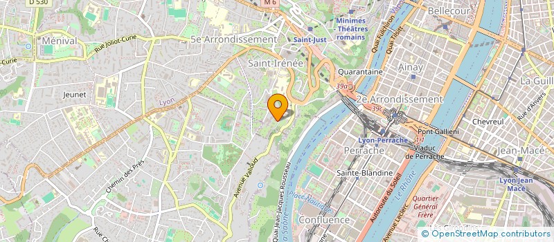 localisation de l'entreprise SCI CP  LYON