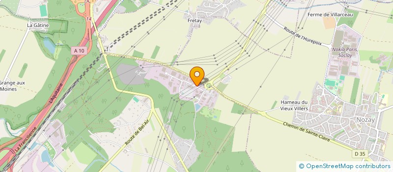 localisation de l'entreprise SCI CP ARTHEMIS  MARCOUSSIS