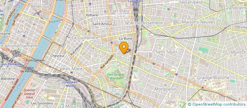 localisation de l'entreprise SCI CP IMMO FRANCE  LYON