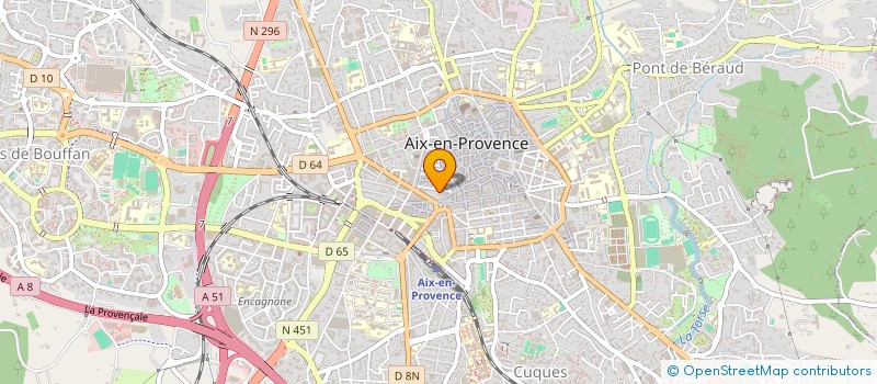 localisation de l'entreprise SCI CP LES SIBYLLES  AIX-EN-PROVENCE