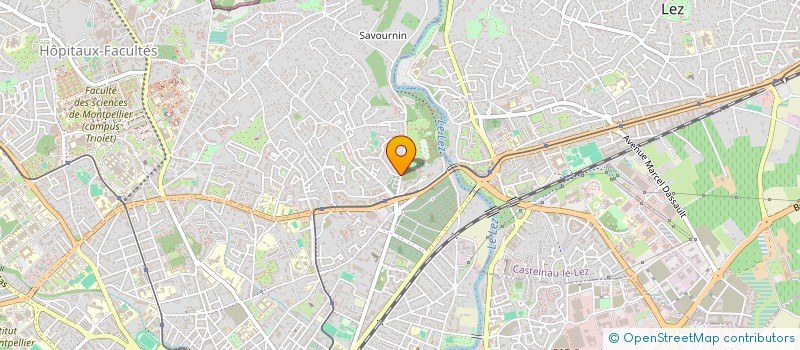 localisation de l'entreprise SCI CP TOINON à MONTPELLIER